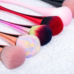 Nail Dust Cleaning Brush Nail Glitter Remover UV Gel Powder Removal Acrylic Nail Brushes Manicure Tools, Rose Gold, Rose Gold Color Hair, Red, Pink Little Waist, Black Small Waist, Gradient Color