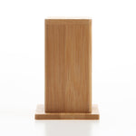 2 PCS Natural Bamboo Toothpick Box Square Restaurant Hotel Toothpick Can with Lid, Bamboo Toothpick Box