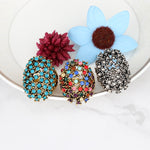 Women Charms Bohemia Jewelry Antique Resin Ethnic Rings, 7