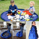 Portable Kids Toy Storage Bag Fashion Practical Drawstring Pouch, 100cm, 45cm