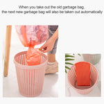 Household Removable Plastic Trash Bin Built-in Trash Bag Box