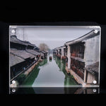 Magnetic Acrylic Transparent Rectangle Photo Frame Creative Birthday Photo Frame, 55x82mm, 60x90mm, 75x105mm, 89x128mm, 102x153mm, 128x178mm, 150x210mm, 254x203mm, 210x297mm