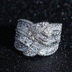 Women Fashion Luxury Zircon Stone Rings, 6