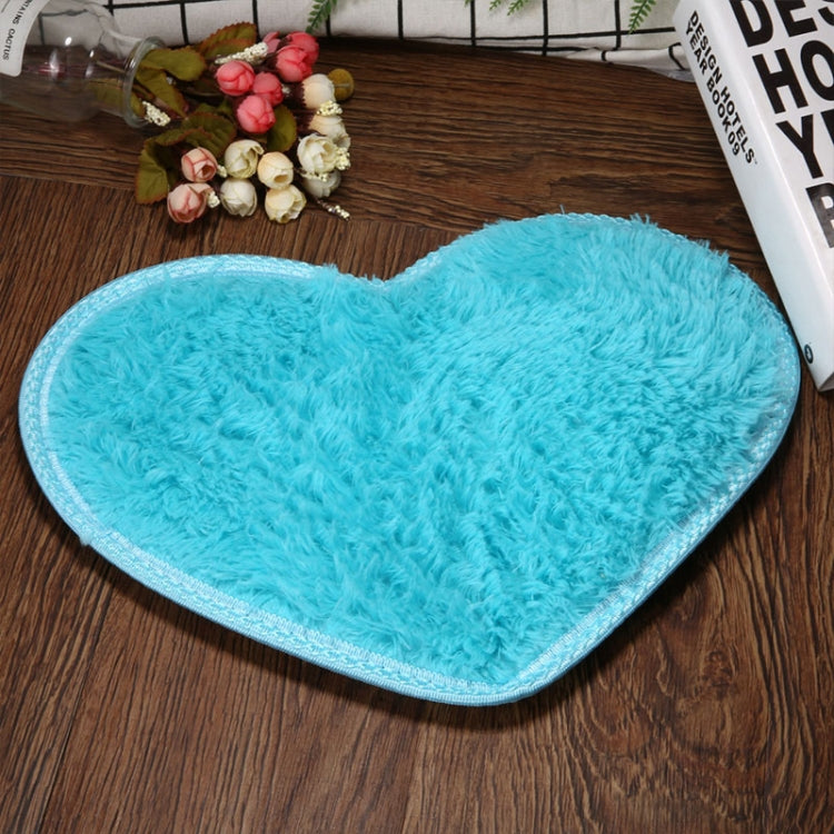 Heart Shape Non-slip Bath Mats Kitchen Carpet Home Decoration, 30*40CM