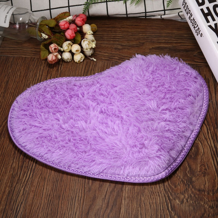 Heart Shape Non-slip Bath Mats Kitchen Carpet Home Decoration, 30*40CM
