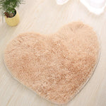 Heart Shape Non-slip Bath Mats Kitchen Carpet Home Decoration, 40*50CM, 50*60CM, 60*70CM, 70*80CM