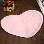Heart Shape Non-slip Bath Mats Kitchen Carpet Home Decoration, 70*80CM