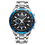 CURREN 8023 Men Stainless Steel Analog Sport Quartz Watch, White case white face, Silver case gold face, Silver case gold ring black face, Black case white face, Black case black face, Black case gold ring white face, Black case gold face              ...