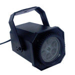 8W LED Stage Lighting Christmas Snowflake Pattern Projection Lamp Effect Laser Light, US Plug, EU Plug