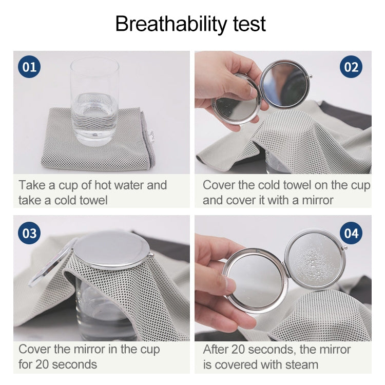 Absorbent Polyester Quick-drying Breathable Cold-skinned Fitness Sports Portable Towel, 40x80 Aluminum Foil Bag, 30x100 Aluminum Foil Bag, 30x100 Zippered Bag, 40x80 Round Cask