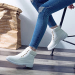 Couple Casual Big Head Warm Shoes Martin Boots, 38, 39, 40, 41, 42, 43