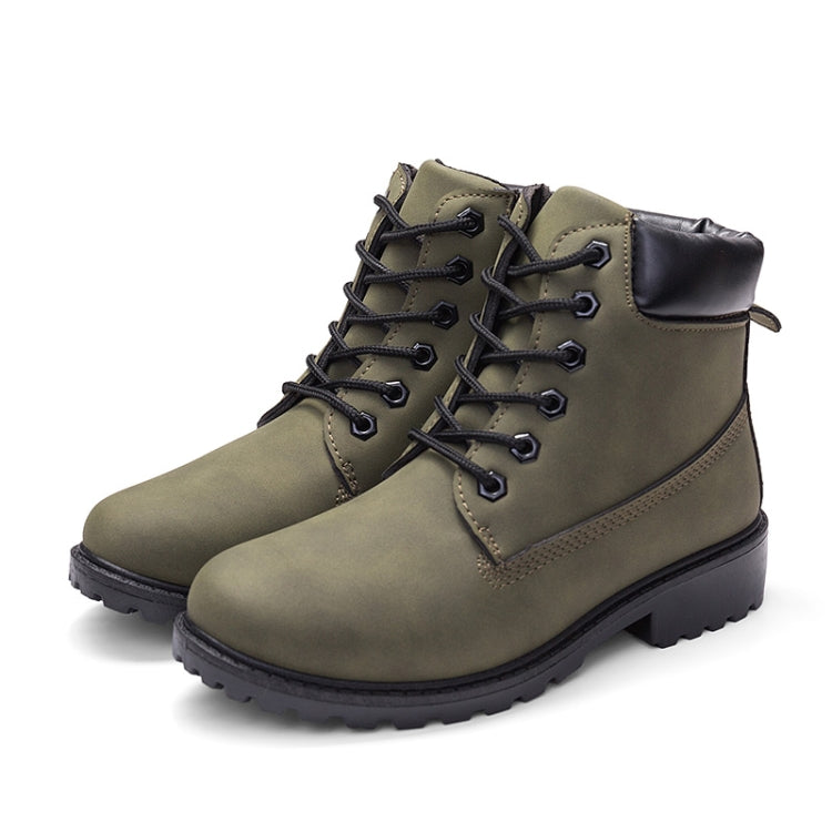 Couple Casual Big Head Warm Shoes Martin Boots, 38, 39, 40, 41, 42, 43