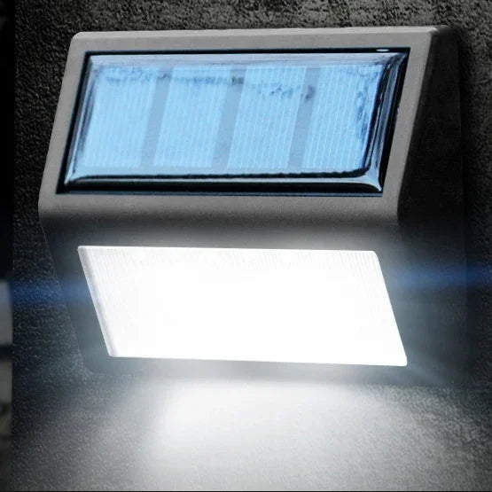 6 LEDs Outdoor IP65 Waterproof Garden Lamp LED Solar Power Light Sensor Emergency Wall Light
