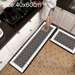 Geometric Lattice Carpet Kitchen Bath Antiskid Mat, 40x60cm, 40x120cm, 50x80cm, 50x160cm, 40x60cm + 40x120cm, 50x80cm + 50x160cm