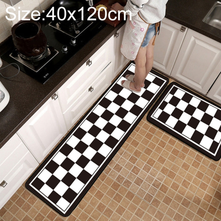 Geometric Lattice Carpet Kitchen Bath Antiskid Mat, 40x60cm, 40x120cm, 50x80cm, 50x160cm, 40x60cm + 40x120cm, 50x80cm + 50x160cm