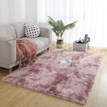 Simple Sofa Bedside Gradient Carpet Living Room Bedroom Mat, Light Blue 40x60cm, Pink 40x60cm, Light Grey 40x60cm, Dark Grey 40x60cm, Camel 40x60cm, Dark Camel 40x60cm, Coffee 40x60cm, Light Blue 50x80cm, Pink 50x80cm, Light Grey 50x80cm