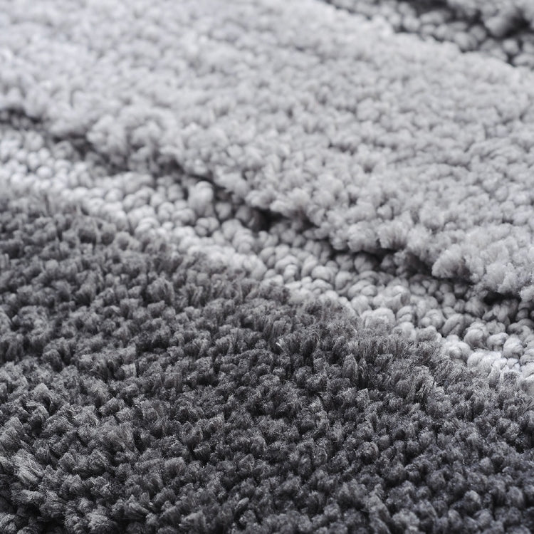 Stripe Indoor Anti-slip Bathroom Kitchen Floor Mat Microfiber Rug Carpet, 46x71cm, 51x81.5cm