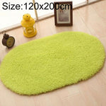 Faux Fur Rug Anti-slip Solid Bath Carpet Kids Room Door Mats Oval  Bedroom Living Room Rugs, 80x200cm, 120x200cm, 140x200cm, 160x230cm