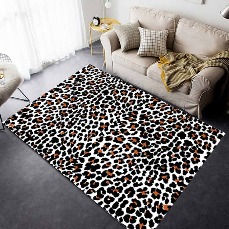 Fashion Leopard Print Carpet Living Room Mat, 40x60cm, 45x75cm, 60x90cm, 40x120cm, 80x120cm, 80x160cm, 100x160cm, 120x160cm, 150x200cm, 160x230cm