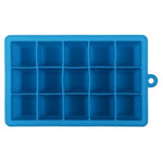 15 Grids DIY Big Ice Cube Mold Square Shape Silicone Ice Tray Fruit Ice Cream Maker