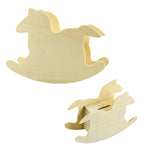 Lovely Child DIY Wooden Trojan Piggy Bank, 14.8x11cm