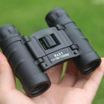Compact 8X21 Telescope Full Optical Green Film HD Binocular Low Light Level Night Vision Telescope, 8X21