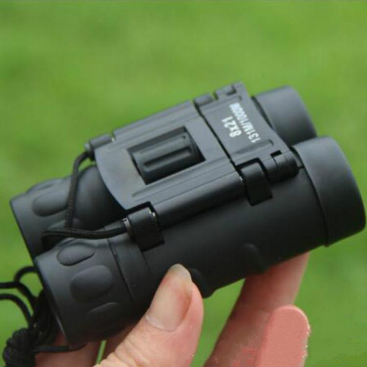 Compact 8X21 Telescope Full Optical Green Film HD Binocular Low Light Level Night Vision Telescope, 8X21