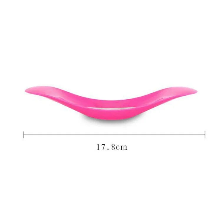 2 PCS Multifunctional Stainless Steel Arc-shaped Garlic Press Household Manual Garlic Crusher, Random Color Delivery, Garlic Crusher