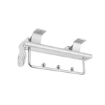 Wardrobe Hardware Push-Pull Hanging Rod Clothes Rail, Y02 Extendable 12 inches, Y02 Extendable 14 inches, Y02 Extendable 16 inches, Y01 Iron Head 10 inches, Y01 Iron Head 12 inches, Y01 Iron Head 14 inches, Y01 Iron Head 16 inches