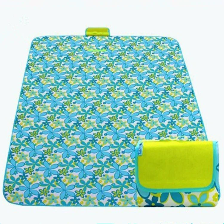 600D Oxford Cloth Outdoor Picnic Mat Picnic Cloth Waterproof Mats Spring Travel Beach Mat, 150*120, 150*180 PE Red Grid