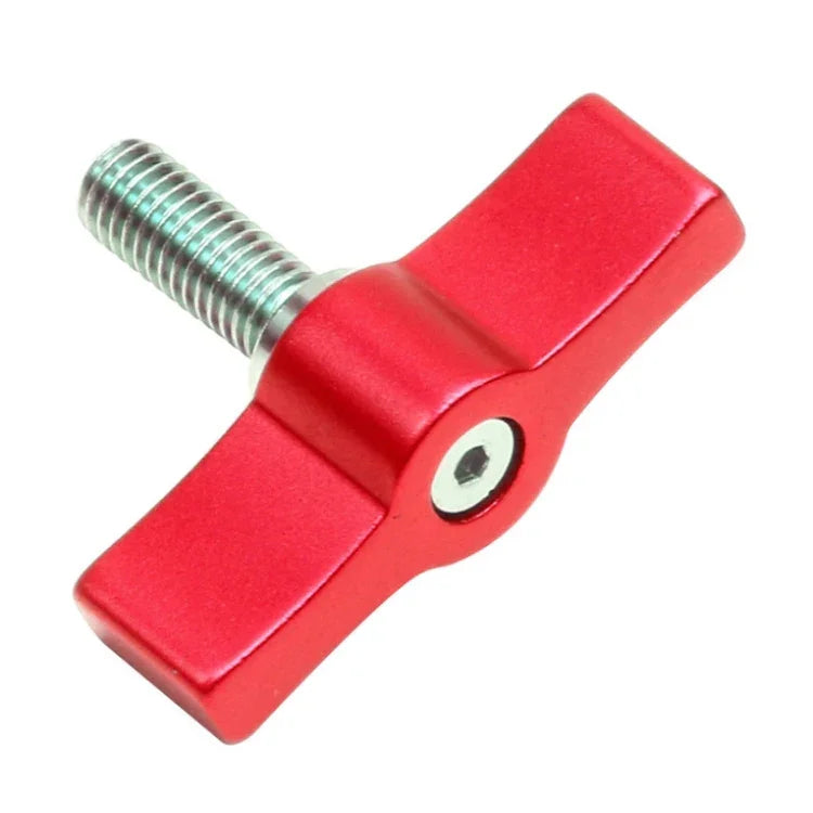 10PCS T-shaped Screw Multi-directional Adjustment Hand Screw Aluminum Alloy Handle Screw, M4, M5, M6