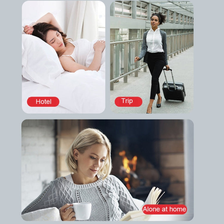 Locks Self-Defense Door Stop Travel Accommodation Door Stopper Door Lock Security Device, Alarm Door Stop