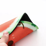 2 PCS 22cm Cute Fruit Series Round Mouse Pad Desk Pad Office Supplies