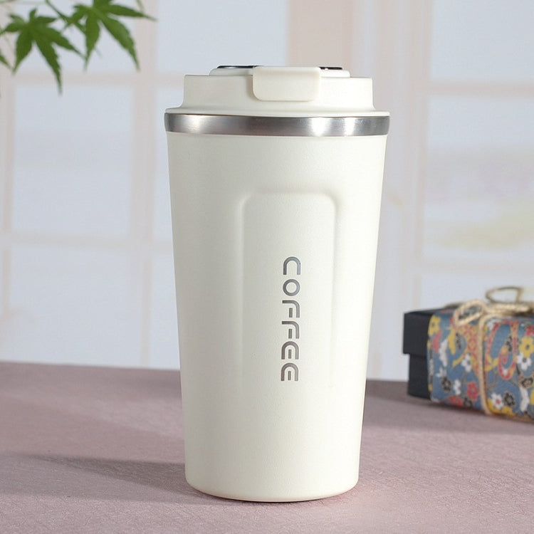 Smart Version Double Stainless steel 304 Coffee Mug Car Thermos Mug Travel Thermo Cup, 380ml Green, 380ml Blue, 380ml Pink, 380ml White, 380ml Black, 510ml White, 510ml Black, 510ml Green, 510ml Blue, 510ml Pink