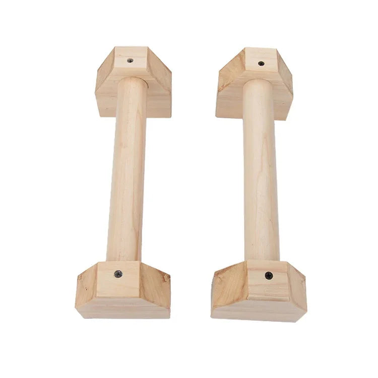Wooden Single Parallel Bars Upside Down Exercise Stand Push-up Stand, Size: 50cm, Wooden Push-up Bracket