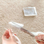 4 PCS Transparent Washing Machine Silicone Pad Anti Vibration Non-Slip Mat Shock Absorbing Pad, Shock Absorbing Silicone Pad