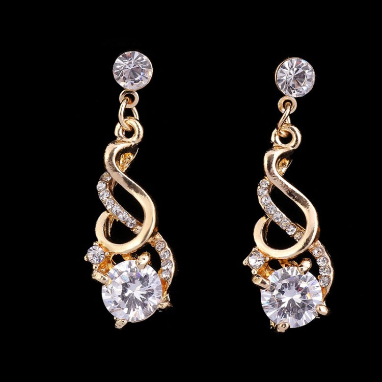 Fashion Wedding Zircon Crystal Jewelry Sets for Women