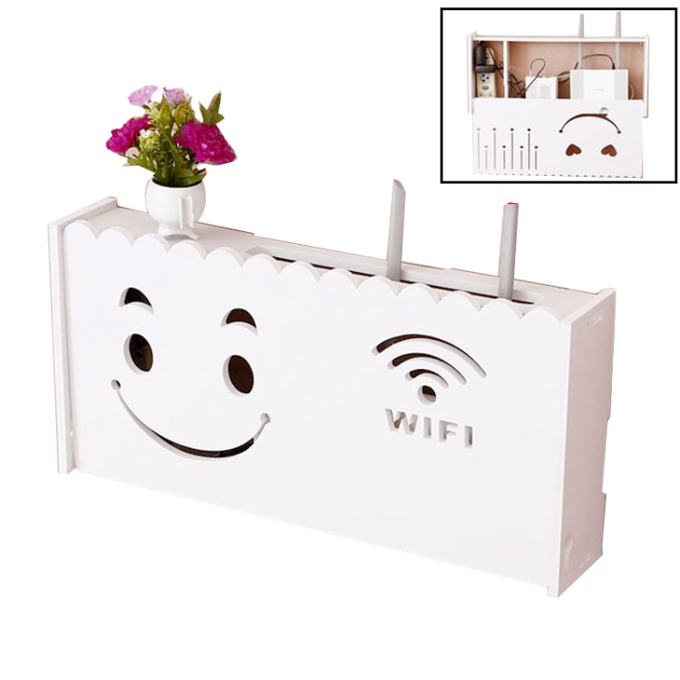 Socket Router Storage Box Set-top Box Decoration TV Cabinet Living Room Junction Box, 40.5x20.5x9.5cm, 52x25x9.5cm