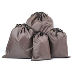 4 in 1 Portable Nylon Waterproof Travel Storage Bag Drawstring Beam Pocket Clothing Storage Bag, 20cmx30cm, 27cmx34cm, 34cmx39cm, 46cmx57cm