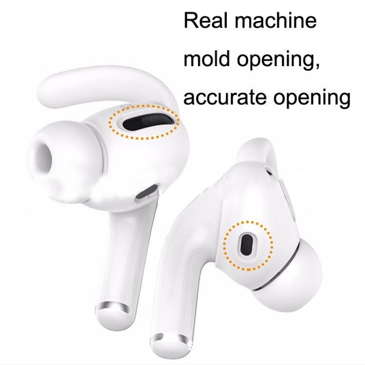 30PCS Ultra-thin Earphone Ear Caps For Apple Airpods Pro, With Ear Hooks