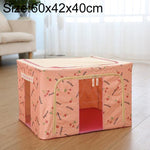 Folding Storage Box Non Woven Fabric With Zipper Moisture-proof Clothes Storage Box, 44L 50x40x22cm, 55L 50x40x28cm, 66L 50x40x33cm, 80L 60x40x32cm, 100L 60x42x40cm, 125L 70x42x40cm