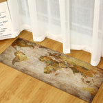 World Map Carpets Rug Bedroom Kids Baby Play Crawling Mat Memory Foam Area Rugs Carpet, 40x60cm, 40x120cm, 60x90cm, 60x180cm