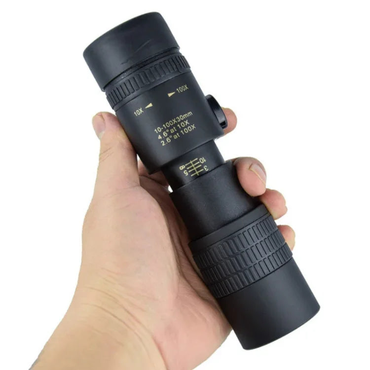 High magnification HD Low Light Level Night Vision Continuous Zoom Monocular, 10 - 30 x 30