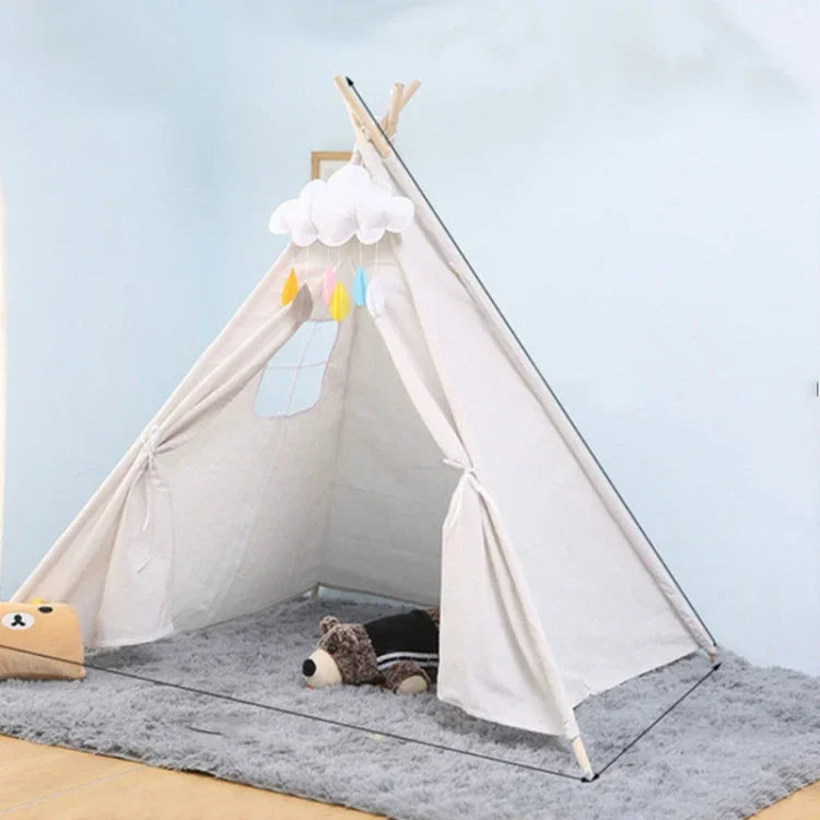 Children's Room Princess Tent Indoor Play House Folding Tent Toy, 1.35m
