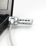 Four Digit Computer Lock Notebook Universal Anti-theft Password Lock, Diameter 3.5 mm Length 1.2 m