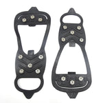 8 Teeth Ice Claw Outdoor Non-slip Shoes Covers for Ice Snow Ground, M（35-40 Yards）, L（41-45 Yards）
