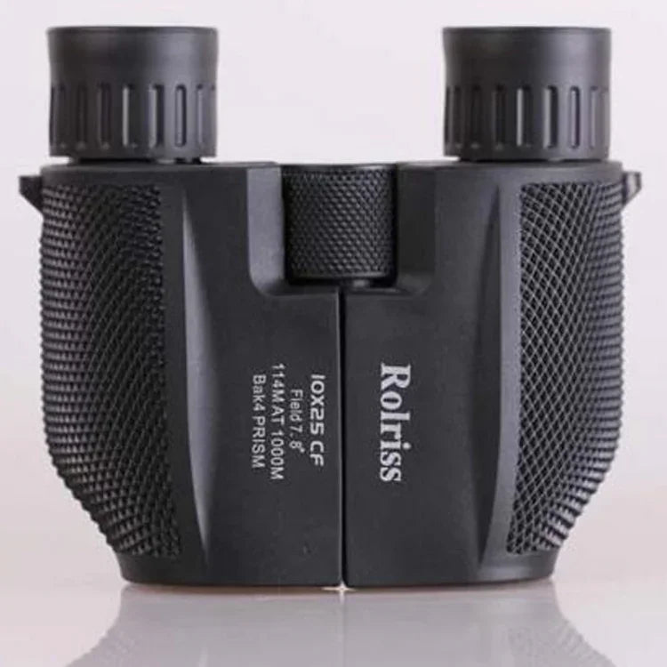 ROLISS 10X25 Outdoor Sports Portable Waterproof Pocket Binocular High Power Telescope, 10X25