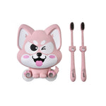 Cartoon Dog Suction Wall Toothbrush Toothpaste Shelf, Size:16x14x5cm