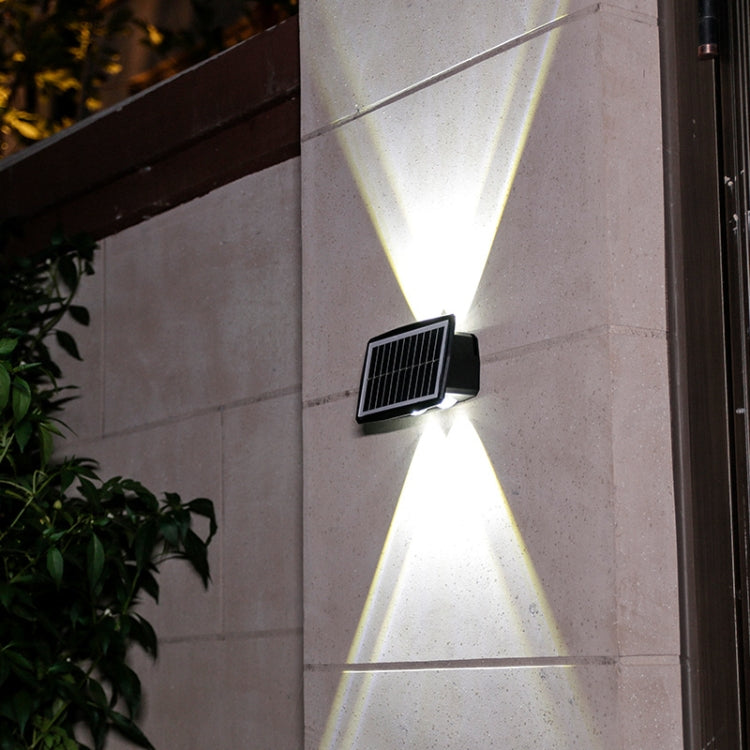 Solar Wall Lamp Outdoor Waterproof Up And Down Double-headed Spotlights, 4LED, 8LED, 6LED