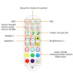 Bluetooth Suit Smart Music Sound Control Light Strip Waterproof 5050 RGB Colorful Atmosphere LED Light Strip With 24-Keys Remote Control, 5M 150 LEDs, 5M 300 LEDs, 10M 300 LEDs, 10M 600 LEDs, 15M 450 LEDs, 20M 360 LEDs, 30M 540 LEDs